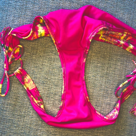 PACSUN L. A. Hearts two piece swimsuit bikini XL - Picture 4 of 5